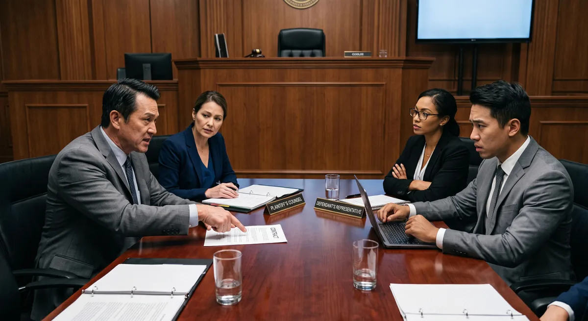 Taking the matter to trial